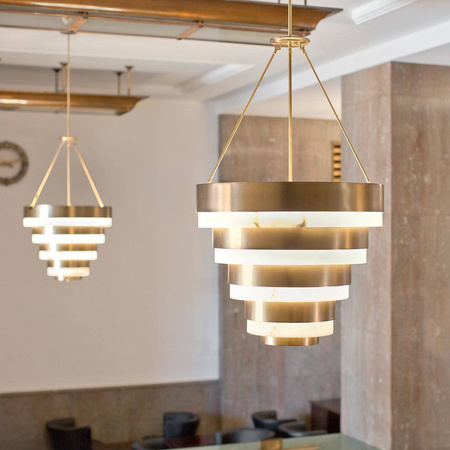 Lampa wisząca Echelon - 8 źródeł światła (QN-ECHELON-8P) - Quintiesse
