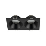 Lampa wpuszczana PRISMA DUO BLACK 2 XGU10 (10579) - TK Lighting