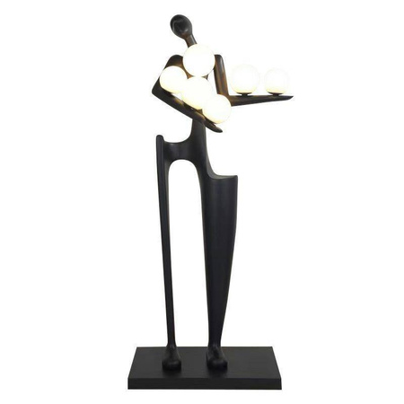 MOOSEE lampa podłogowa HUMAN DREAMER czarna (MSE010100381) - Moosee