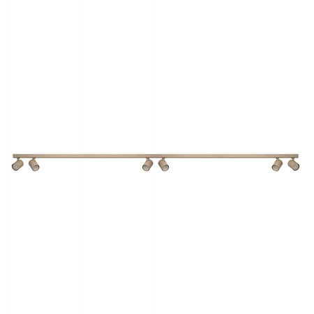 Lampa sufitowa z reflektorkami EXO 6 LINE 200 BEIGE (AZ6658) Azzardo
