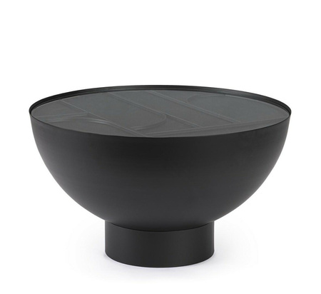 BIZZOTTO stolik kawowy ARCHIE 70x24       czarny (0747367) - Bizzotto