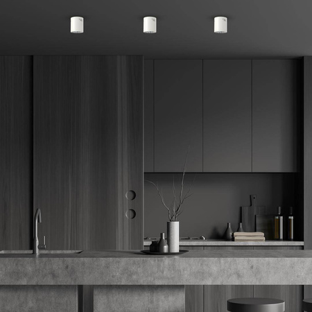 Spot George XL 1xE27 Biały (ML0481) - Milagro