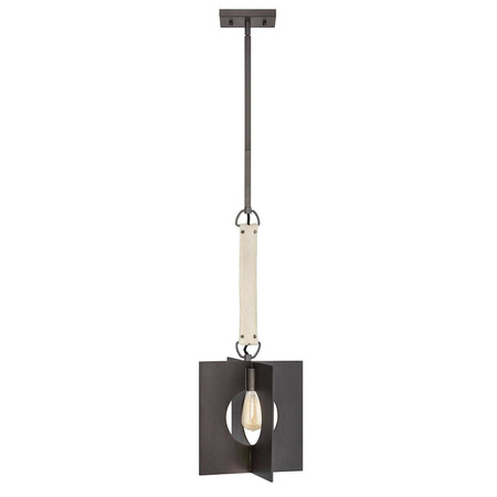 Lampa wisząca Ludlow - 1 źródło światła - Grafit (QN-LUDLOW-1P-GR) - Quintiesse