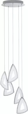 Lampa wisząca AMONDE chrom (95219 - EGLO) - żyrandol