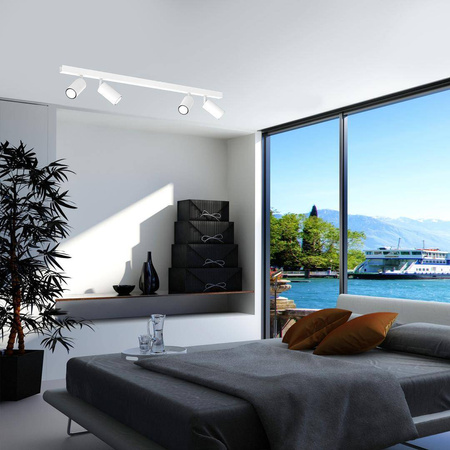 Lampa sufitowa HUDSON WHITE 4xGU10 (MLP8804) - Milagro