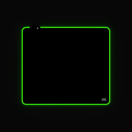 Podświetlana podkładka pod myszkę RGB 450 x 400 mm (LV9292) - LVN SYSTEM
