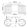 Kinkiet Divine (QZ-DIVINE2-PC-BATH) - Elstead Lighting