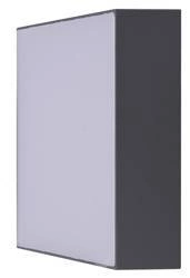 Plafon Zewnętrzny CASPER SQUARE 4000K Ciemny Szary (AZ4499) - AZzardo