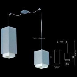 Żyrandol W-2 LASTRA srebro (67185 Ramko) - żyrandol