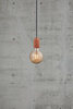 Lampa wisząca HANG Nordlux E27 40W Porcelana Brązowy