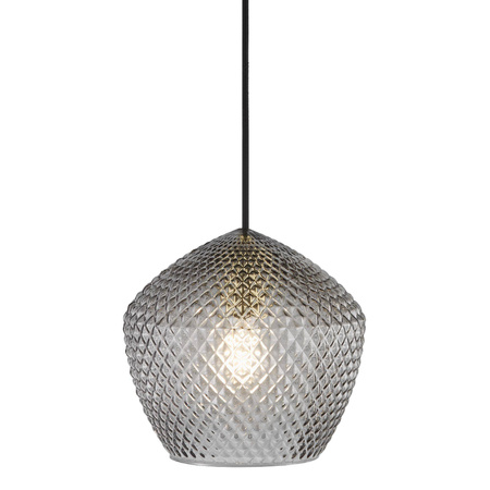 Lampa wisząca ORBIFORM Nordlux E27 40W Szkło Szary