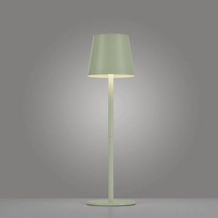 Przenośna LAMPA STOŁOWA USB EURIA ZIELONA (19250-43) - Paul Neuhaus