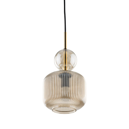 SOPHIA COGNAC LAMPA WISZACA 1XE14 (11038) - TK Lighting