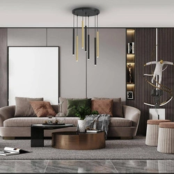 Lampa wisząca MONZA BRASS 7 (MLP8843) - Milagro