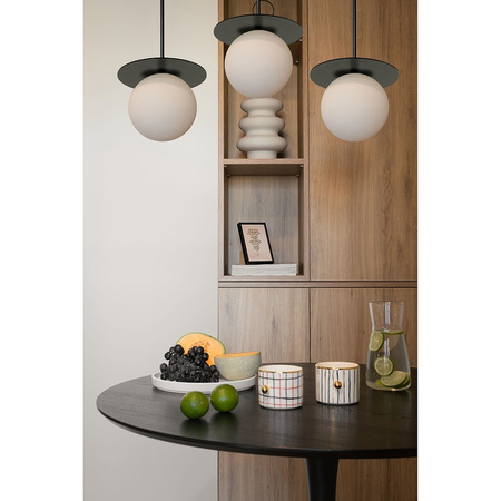 BORRA B 3P czarna potrójna sufitowa lampa wisząca (BRB322P3) - Ummo