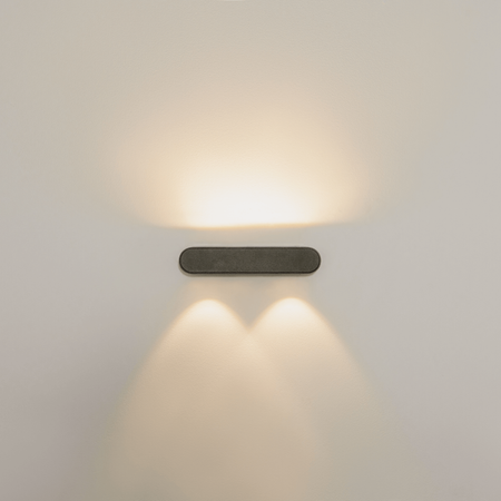 OUTDOOR WALL LIGHT LED 10W 3000K ALUMINIUM GRAPHITE (E315 Zambelis) - Zambelis