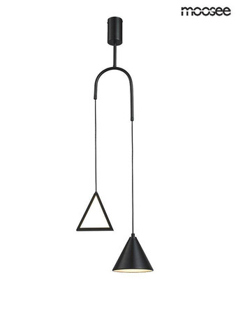 Lampa wisząca ACUSTICA czarna (MSE010100332) - Moosee