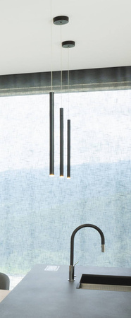 Lampa wisząca Organic I kol. czarny (P0203) Maxlight - żyrandol