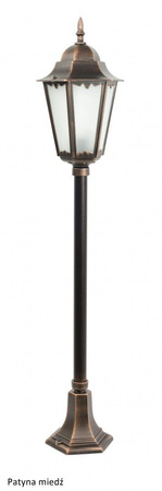 Lampa stojąca zewnętrzna Retro Classic II K 50022 H (K 5002/2/H) - SU-MA