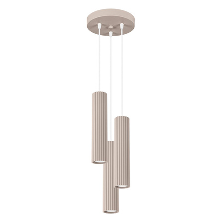 Lampa wisząca KARBON 3P taupe (SL.1775) - Sollux Lighting