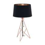 Lampa Stołowa CAMPORALE miedź (39178) - EGLO