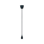 Neordic Ketil Lampa wisząca max1x20WE27 Czarny 230V silikon/Tworzywo sztuczne (PL50381) - PAULMANN