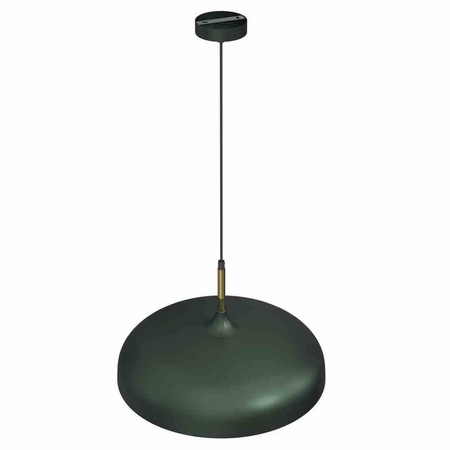 Lampa wisząca LINCOLN GREEN/GOLD 1xE27 45cm (MLP7900) - Milagro