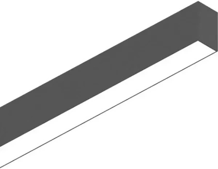 Plafon LED Fluo Wide 3000 K kol. czarny (192567) Ideal Lux