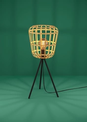 Lampa Stołowa MONTEZUELO czarna (390154) - EGLO