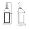 Kinkiet zewnętrzny Shepherd (FE-SHEPHERD-2L) - Elstead Lighting