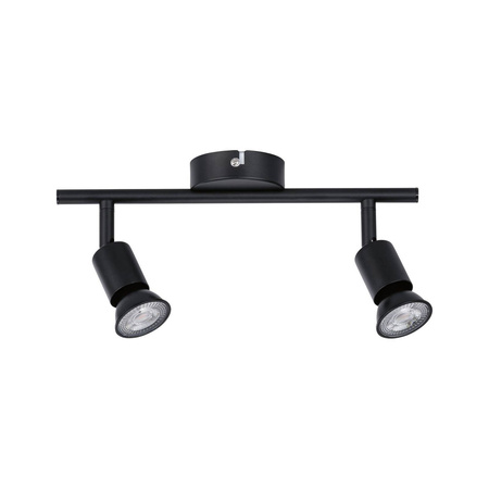Reflektor Carolina max 2x10W GU10 czarny mat 230V metal (PL66756) - PAULMANN