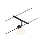 System linkowy spot Sheela max1x10W GU5,3 Czarny mat/Chrom 12V DC 60VA twszt/metal (PL94451) - Paulmann