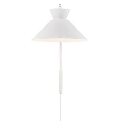 Lampa ścienna DIAL Nordlux E27 40W Metal Biały