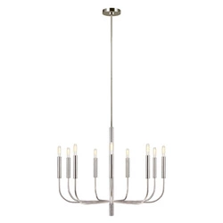 Żyrandol Brianna (FE-BRIANNA9-PN) - Elstead Lighting