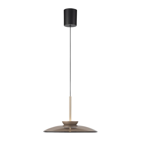 Lampa nad stół z płynną regulacją wysokości PURE E-MOON BRĄZOWY (2195-97) - Paul Neuhaus