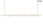MOOSEE lampa wisząca CLARA złota (MSE1501100570) - Moosee