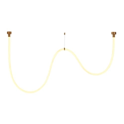 Lampa wisząca SNAKE LED wąż ledowy złota 300 cm (MD1021-3 gold) - Step into Design