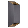 Lampa ścienna NICO Nordlux GU10 2x35W Aluminium Czarny