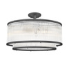 Lampa sufitowa SERGIO czarna (C0528-06H-P7AC) - Zuma Line