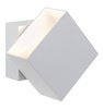 Oprawa elewacyjna Cybo LED 2x3W 230V IP65 kwadratowy 100x100mm Biały Aluminium (PL18003) - Paulmann