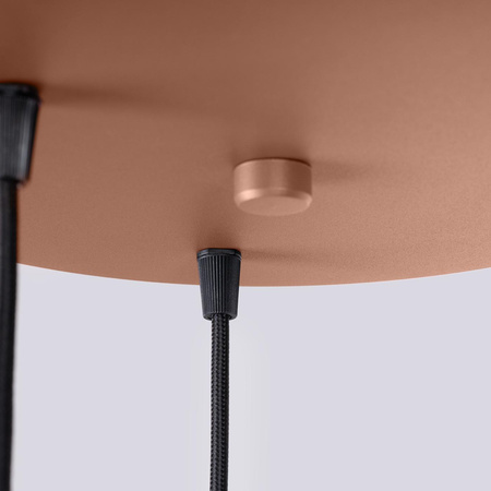 Lampa wisząca HALO 3P mocca (SL.1735) - Sollux Lighting