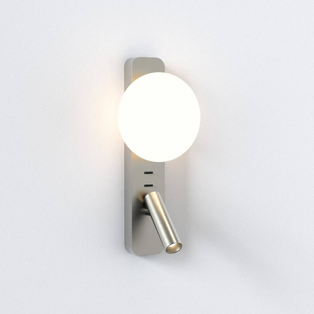 Lampka do Czytania Zeppo Reader Matowy Nikiel (1176010) - Astro Lighting