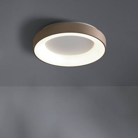 Plafon lub kinkiet INNER R Ø 60 cm, Kol. Beżowy (0043.21.SA) - Vivida