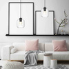 Lampa wisząca SOMBRA CLEAR 1xE27 (MLP8367) - Milagro
