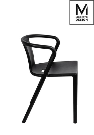 MODESTO krzesło AIR czarne - polipropylen (1615-APC) - Modesto Design