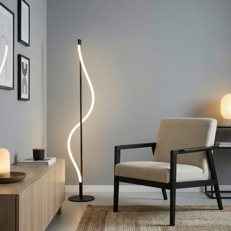 Designerska lampa podłogowa IVY FLOOR DIMM BK (AZ6749) Azzardo