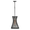 Lampa wisząca Twyla - 1 źródło światła - Czarny (QN-TWYLA-1P-BK) - Quintiesse