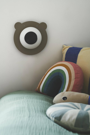 Lampa ścienna BRUNABEAR Nordlux E14 25W Metal Brązowy