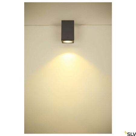 ENOLA SQUARE S, lampa sufitowa natynkowa LED outdoor, kolor antracytowy (1003420) - SLV