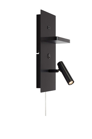 CARICA Wall 1L LED Black (109018) Markslojd